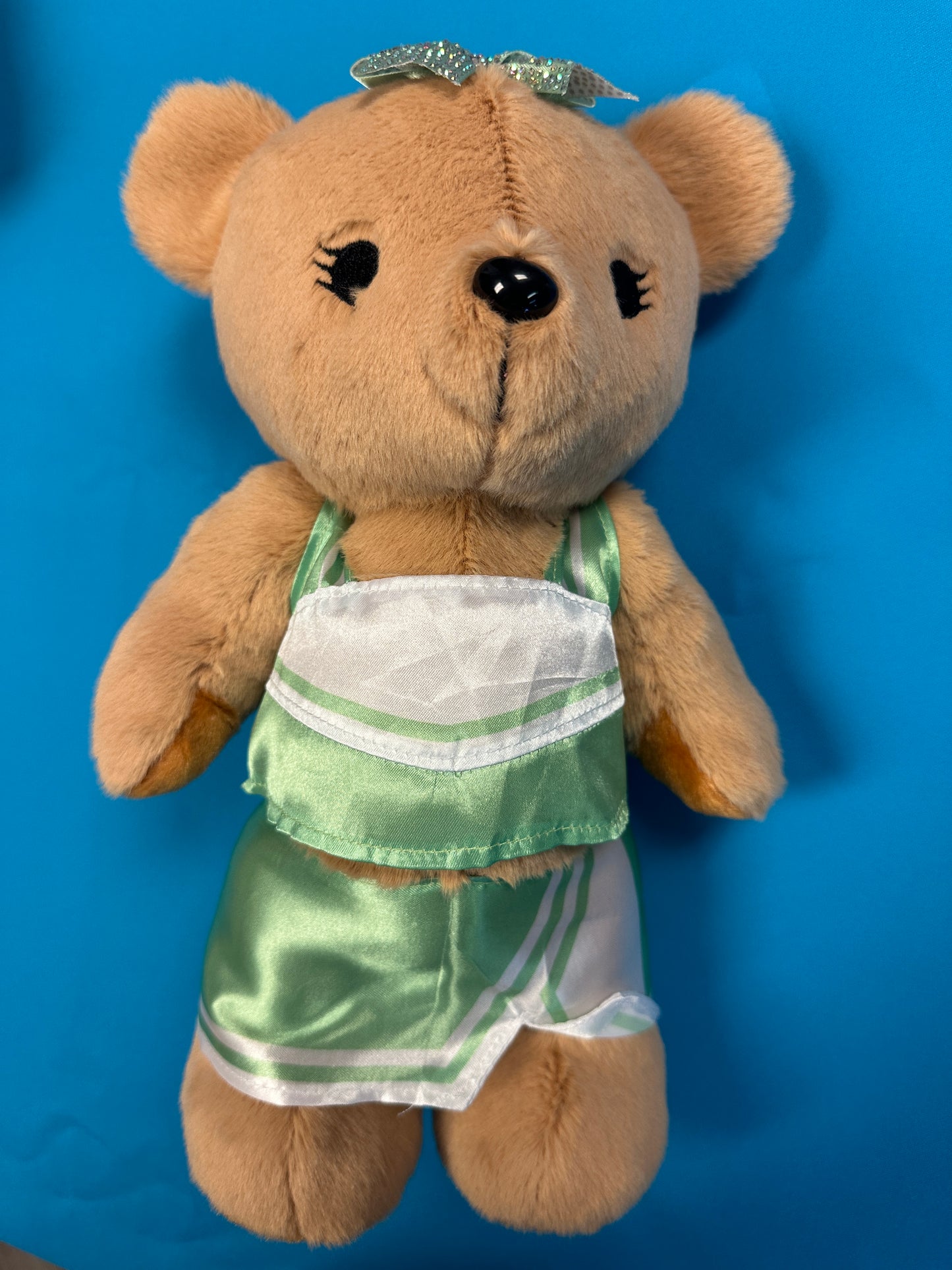 PRE-ORDER ONLY Large Cheer Bear - 12 Inch Cheer Bear customized with your name on the chest