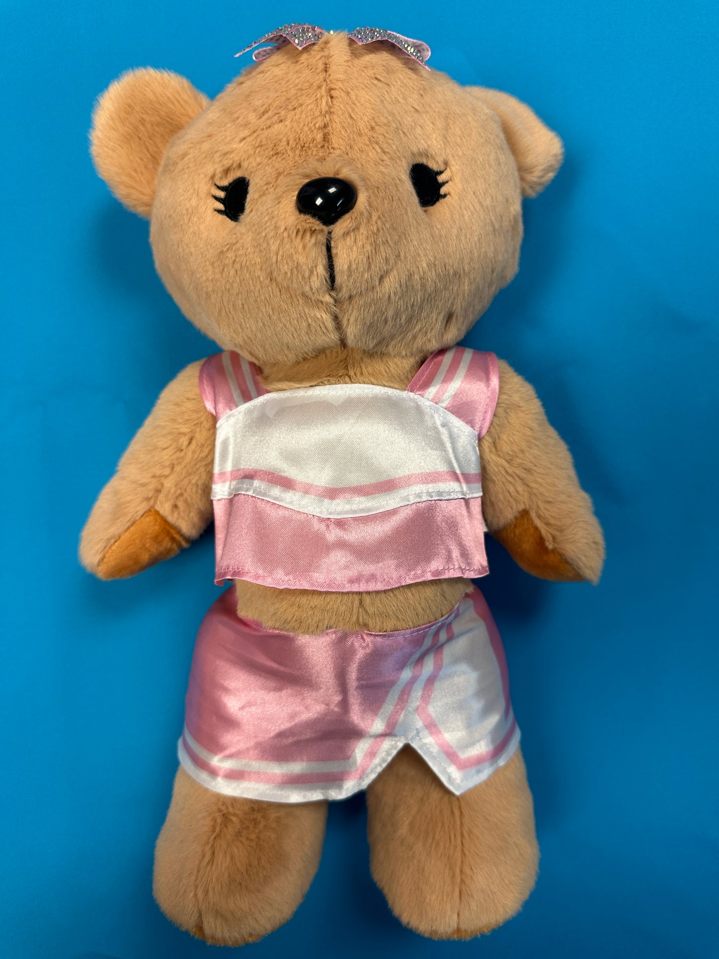 PRE-ORDER ONLY Large Cheer Bear - 12 Inch Cheer Bear customized with your name on the chest